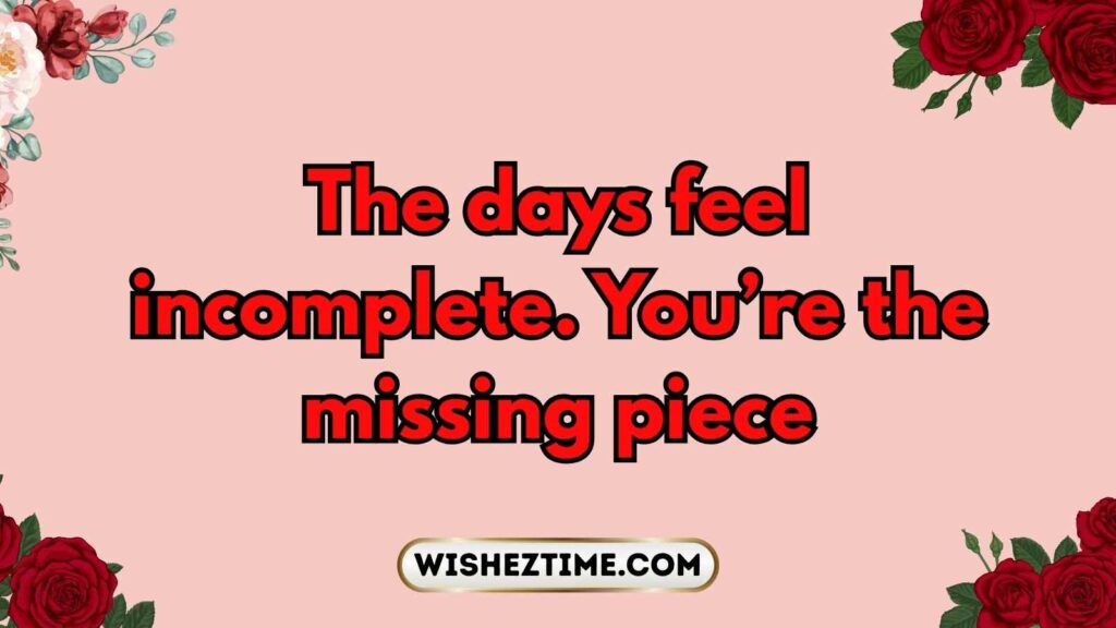 I Miss You Texts