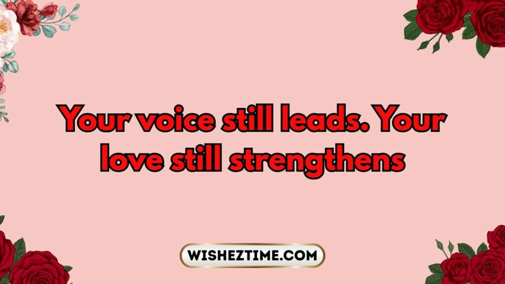 Messages for Mom from Son