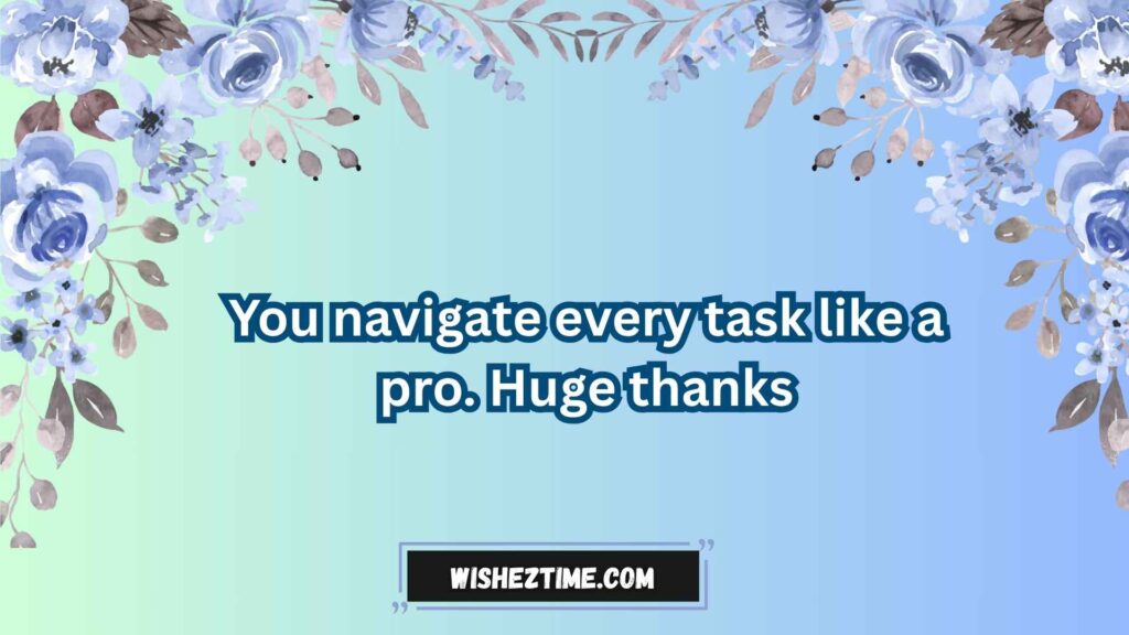 Professional Thank You Lines for Work and Colleagues