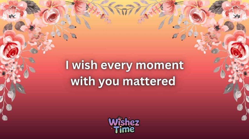 Romantic I Wish Lines