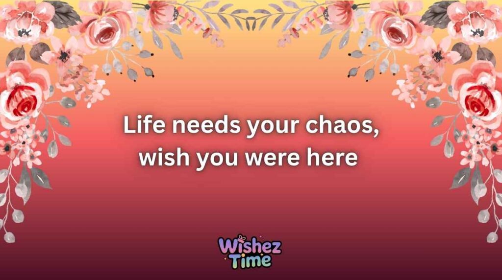 Funny and Playful Wish You Were Here 2012 Messages