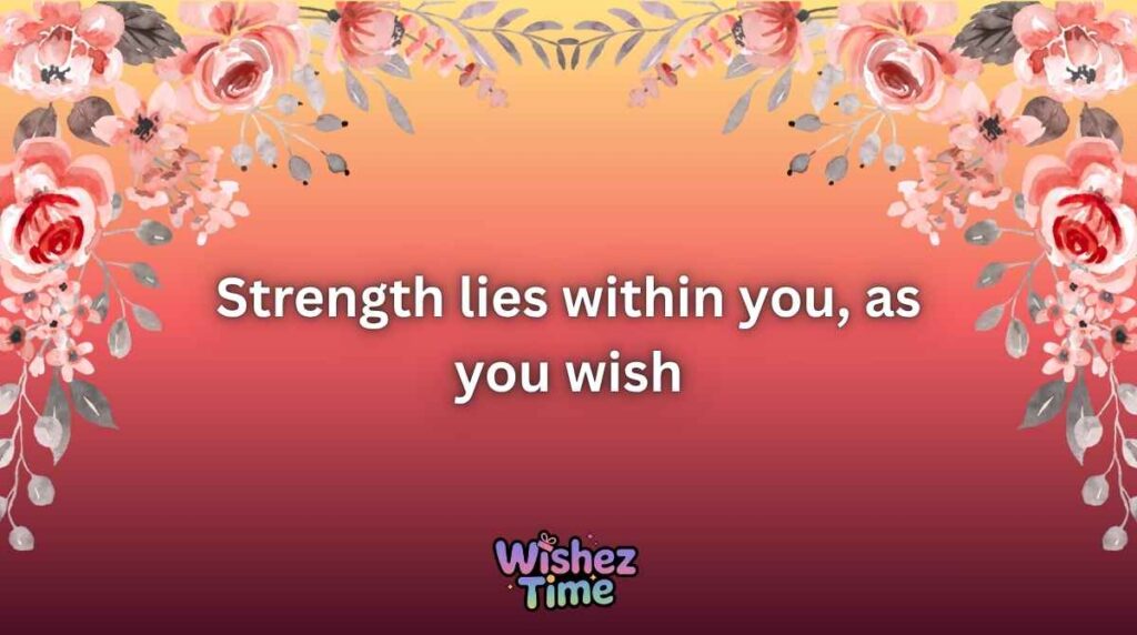 Inspirational As You Wish Lines